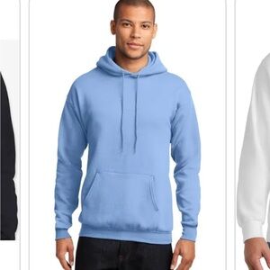 Port and Company Charcoal Hoodie Sweater